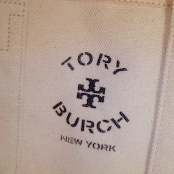 Tory Burch Canvas Tote NWOT - Picture 8 of 10
